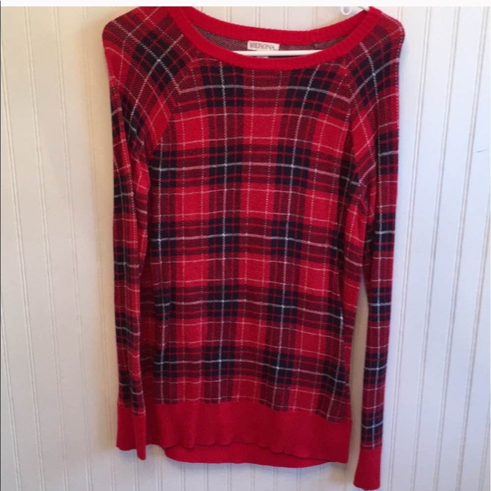 Tartan sweater